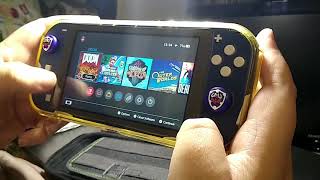 Hardware modded Nindendo SwitchLite 🔥 [upl. by Tollman986]