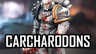 Kitbashing The Charcharodons  The Pentarchy of Blood  Warhammer 40k Conversion Guide [upl. by Einafats]