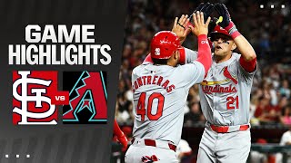 Cardinals vs Dbacks Game Highlights 41224  MLB Highlights [upl. by Hunsinger]