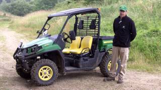 JOHN DEERE  Présentation du Gator XUV 550 deux places par François Boutillier [upl. by Gabey]