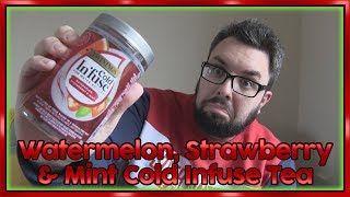 Twinings Cold Infuse Watermelon Strawberry amp Mint Tea Review [upl. by Baelbeer]