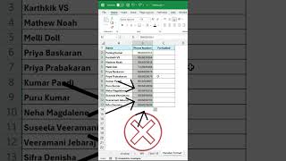 Excel Tips to Fix Format Quickly microsoftoffice exceltraining prabasmsoffice shorts [upl. by Freda]