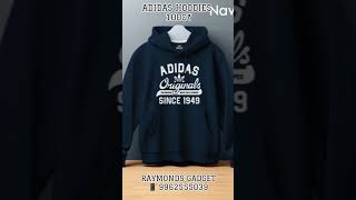 ADIDAS HOODIE PREMIUM QUALITY 1000₹ youtubeshorts shorts adidas hoodie hoodies fashion trend [upl. by Aramoix]