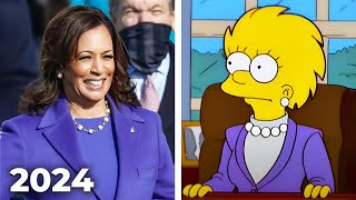 Simpsons INSANE Kamala Harris Predictions That Came True [upl. by Mannes]