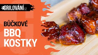 RECEPT na gril Bůčkové 🐖 BBQ kostky v peletovém grilu 🔥 Broil King [upl. by Ellyn]