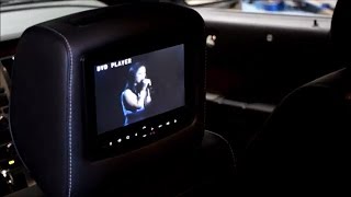 Ford Flex Rosen AV7900 Headrest DVD installation north york  Toronto [upl. by Hitchcock]