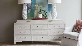 Alexandra Cerused White Dresser from Gabby [upl. by Drofkcor758]