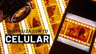 Cómo Digitalizar Negativos con tu Celular [upl. by Eciened]