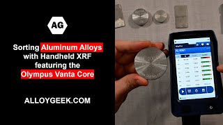 Sorting Aluminum Alloys ft the Olympus Vanta Core [upl. by Ruthann]