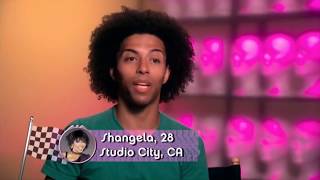 RuPauls Drag Race All the Appearances of Shangela S2  AS3 [upl. by Pammi]