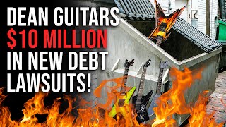 DEAN Guitars Breaking News MASSIVE new lawsuits [upl. by Ludewig]