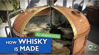 How Whisky is made  3D animation about the production of Whisky remake 2020 [upl. by Alak838]