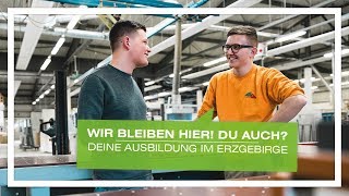 Ausbildung zum Tischlerin beim Crottendorfer Tischlerhandwerk  Erzgebirge LIVE [upl. by Manaker]