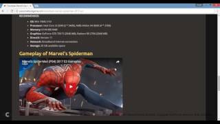 How to Download And Install Spiderman 2017 On PC [upl. by Almeda]