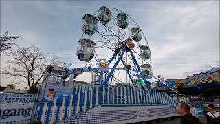 Riesenrad quotKönigs Radlquot  MoserSteinker  Eltviller Kappeskerb 2022 Offride [upl. by Elatsyrc]