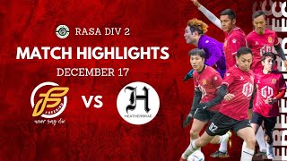 Match Highlight  Freebird FC vs Heatherbrae RASA Division 2 [upl. by Tnecniv]