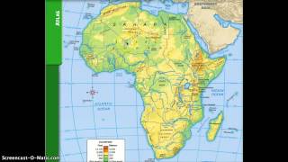 Physical and Political Geography of Africa [upl. by Liatris]