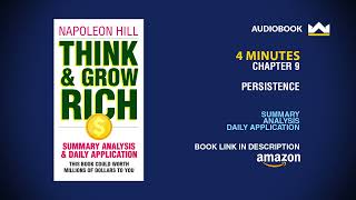 Think and Grow Rich  Chapter 9 Persistence  Summary Analysis amp Reallife Application SelfHelp [upl. by De]