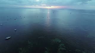 Sunrise at Sanur Beach Bali FPV [upl. by Haelam]