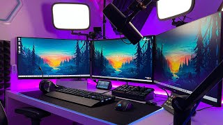 NOVO SETUP  Tour do meu novo setup 🎮 [upl. by Idet]