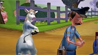 Barnyard PC Game  Tease The Mailman [upl. by Fayina]