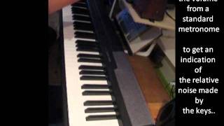 Casio CDP 100 Review  Part 2 The Noisy Keys Question Answered [upl. by Hpseoj500]