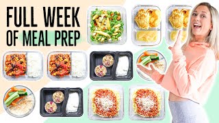 5 TAGE MEAL PREP  Meal Prep Rezepte für die ganze Woche  Vorkochen zum Abnehmen [upl. by Tollman]