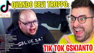 I TIK TOK PIÙ DIVERTENTI DEL MAESTRO GSKIANTO [upl. by Lemmor]