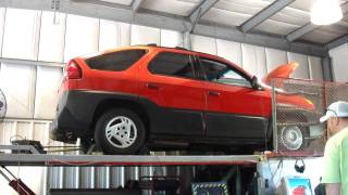 2001 Pontiac Aztek Dyno 051510 First Run [upl. by Etteuqal]