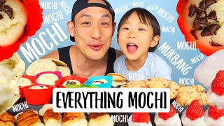 EVERYTHING MOCHI MOCHI MUKBANG [upl. by Harlene]