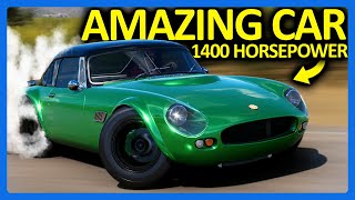 Forza Horizon 5  INSANE 1400 Horsepower Ginetta FH5 Acceleration Car Pack [upl. by Quickman]