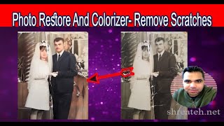 AI  Photo Restore And Colorizer Remove Scratches From Photos [upl. by Aihsinat]