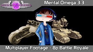 CampC Mental Omega 332 Multiplayer 113  Mental Omega Battle Royale [upl. by Alimac]