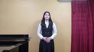 Rastlose liebe schubert 부산예고1학년2학기 2차향음 Anna [upl. by Oirevas]