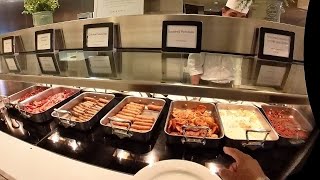 Queen Mary 2 Cruise  Delightful Kings Court Breakfast Buffet 176 [upl. by Ahcropal797]