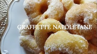 GRAFFETTE NAPOLETANE ricettedellatradizione [upl. by Valenba]