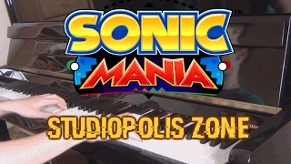 Super Hard Piano Cover Studiopolis Zone Act 1 Sonic Mania  AqareCover [upl. by Shear]