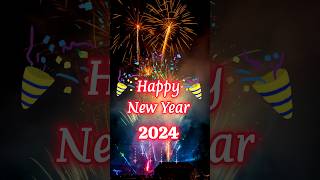 Happy New Year 2024 🥳 WhatsApp Status whatsappstatus shorts ytshorts newyear [upl. by Aliek]