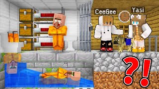 How Villagers Escape From CeeGee and Yasis Prison in Minecraft  Tagalog [upl. by Blondie683]