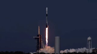 Blastoff SpaceX launches SiriusXM satellite from Florida nails landing [upl. by Gulick]