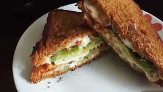 Pizza Sandwich Recipe in Tamil 2 ways Easy Lunchbox Recipe Childrens Day Special [upl. by Prosperus]