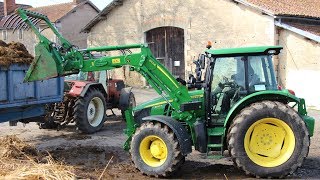 Essai tracteur John Deere 5100R  Test drive  Avis et commentaires [upl. by Ramey]