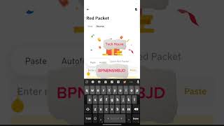 Today Binance Red Packet Code Win Upto 40 instant Tech House redpacketcode [upl. by Hannej]