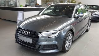 2018 Audi A3 Limousine sport 15 TFSI 150hp  Visual Review [upl. by Llehsam623]