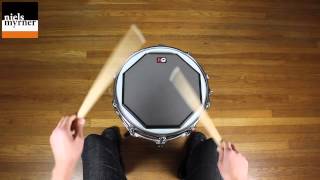 Single Paradiddle  Drum Rudiment Lesson [upl. by Ativahs356]