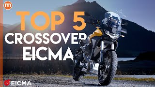 EICMA 2023  Le 5 migliori novità maxi enduro e crossover 2024 in video [upl. by Dodi74]