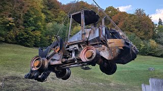 Aufräumarbeiten nach Grossbrand in Valzeina [upl. by Yvon]