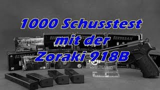 1000 Schusstest Zoraki 918  Zoraki 2918 ist fast baugleich [upl. by Hyde]