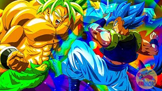 Gogeta vs Broly full fight [upl. by Ayotac]