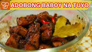 How to Cook Adobong Baboy na Tuyo  Pinoy Easy Recipes [upl. by Edualc]